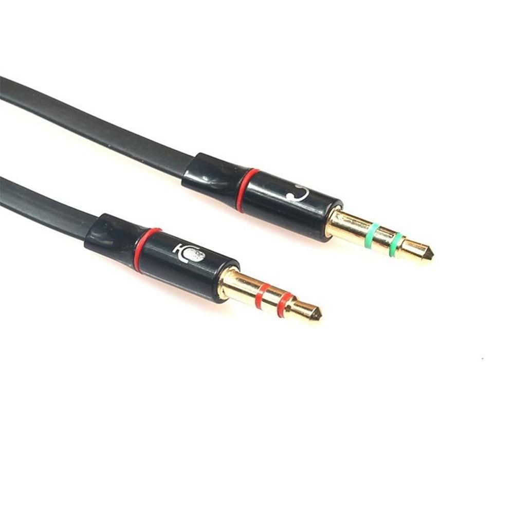 Kulaklık Mikrofon Çevirici Ayırıcı Switch Splitter 3.5mm 4457