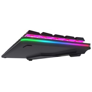 Rampage Rebel Siyah Low Profile Red Switch Mekanik Gaming (Oyuncu) Klavye