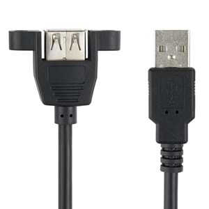 Usb Dişi Erkek Panel Tipi Data Uzatma Kablosu 1 Metre 4886
