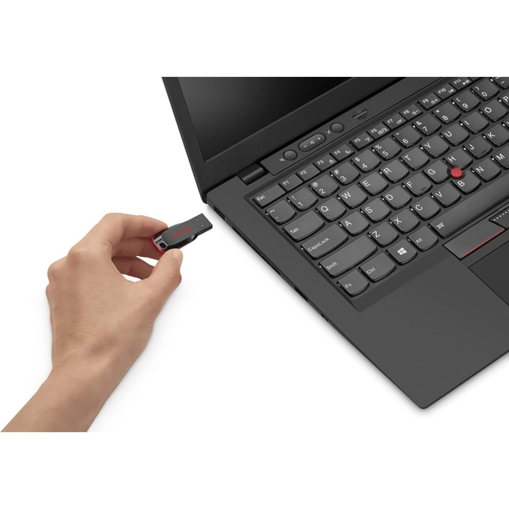 Sandisk SDCZ50-128G-B35 128GB Cruzer Blade 2.0 USB Flash Bellek