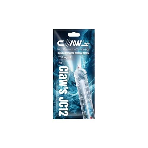 Claw's JC12 12.8W/MK Termal Iletkenlikli Yüksek Performans Termal Macun - 4gr