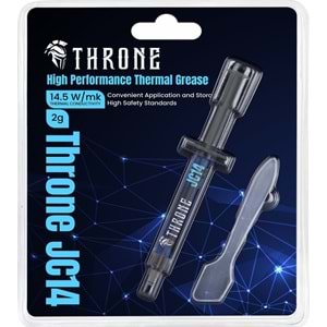Throne JC14 14.5W/MK Termal Iletkenlikli Yüksek Performans Termal Macun - 4gr