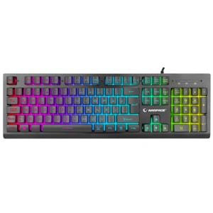 Rampage MIRACLE K2 Siyah USB RGB Aydınlatmalı Q Gaming (Oyuncu) Klavye