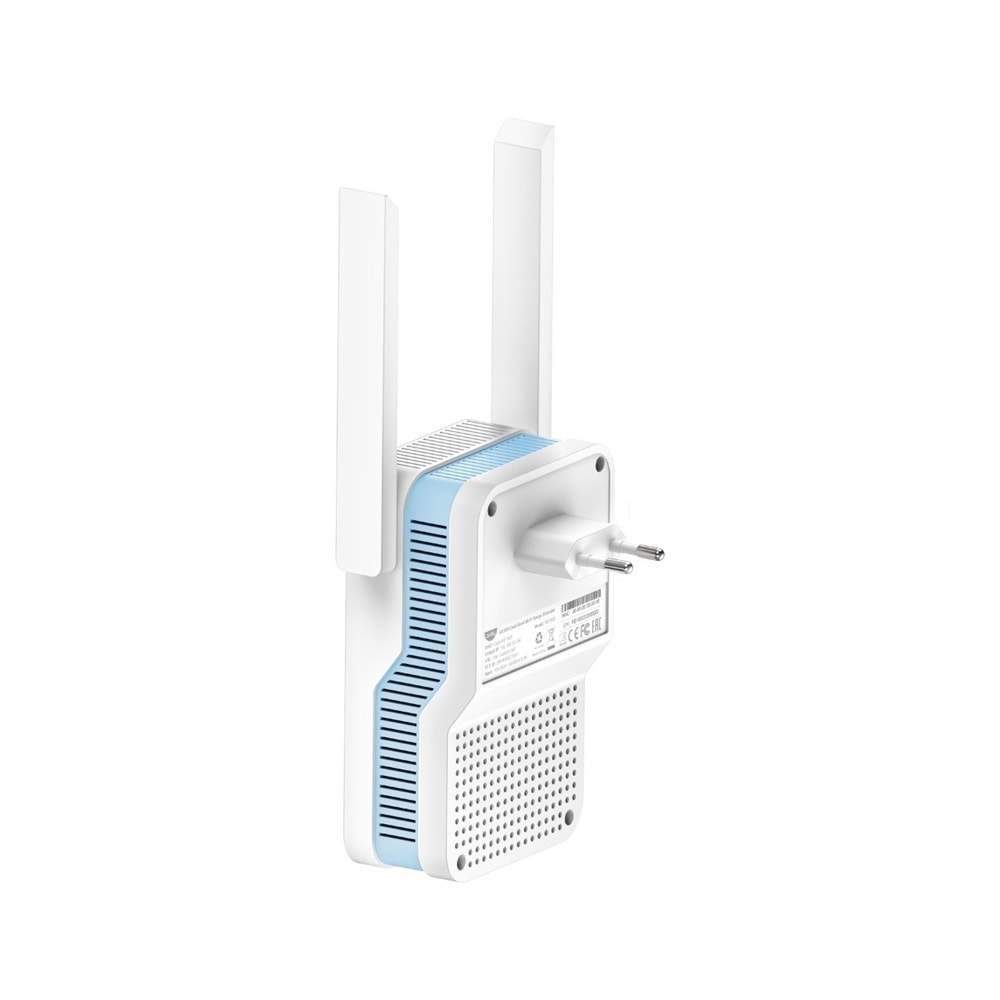 Cudy RE1200 5ghz 867MBPS, 2.4ghz 300MBPS, Wi-Fi Mesh Menzil Genişletici REPEATER (AC1200 Serisi)