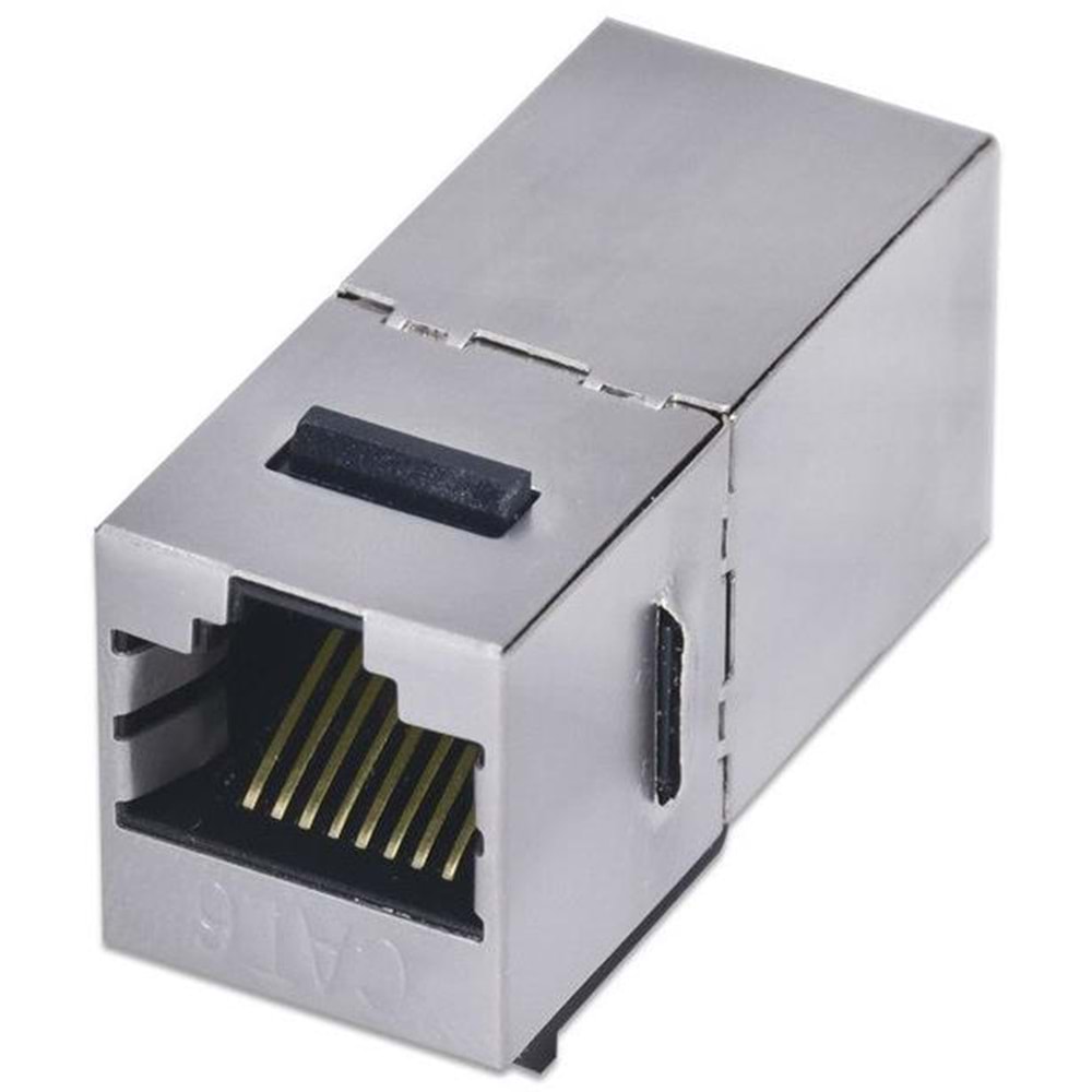 Cat6 Jack İnternet Kablo Birleştirici Rj45 Metal Dişi Dişi Ekleme Aparatı 4380
