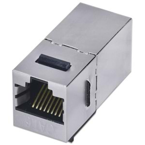 Cat6 Jack İnternet Kablo Birleştirici Rj45 Metal Dişi Dişi Ekleme Aparatı 4380