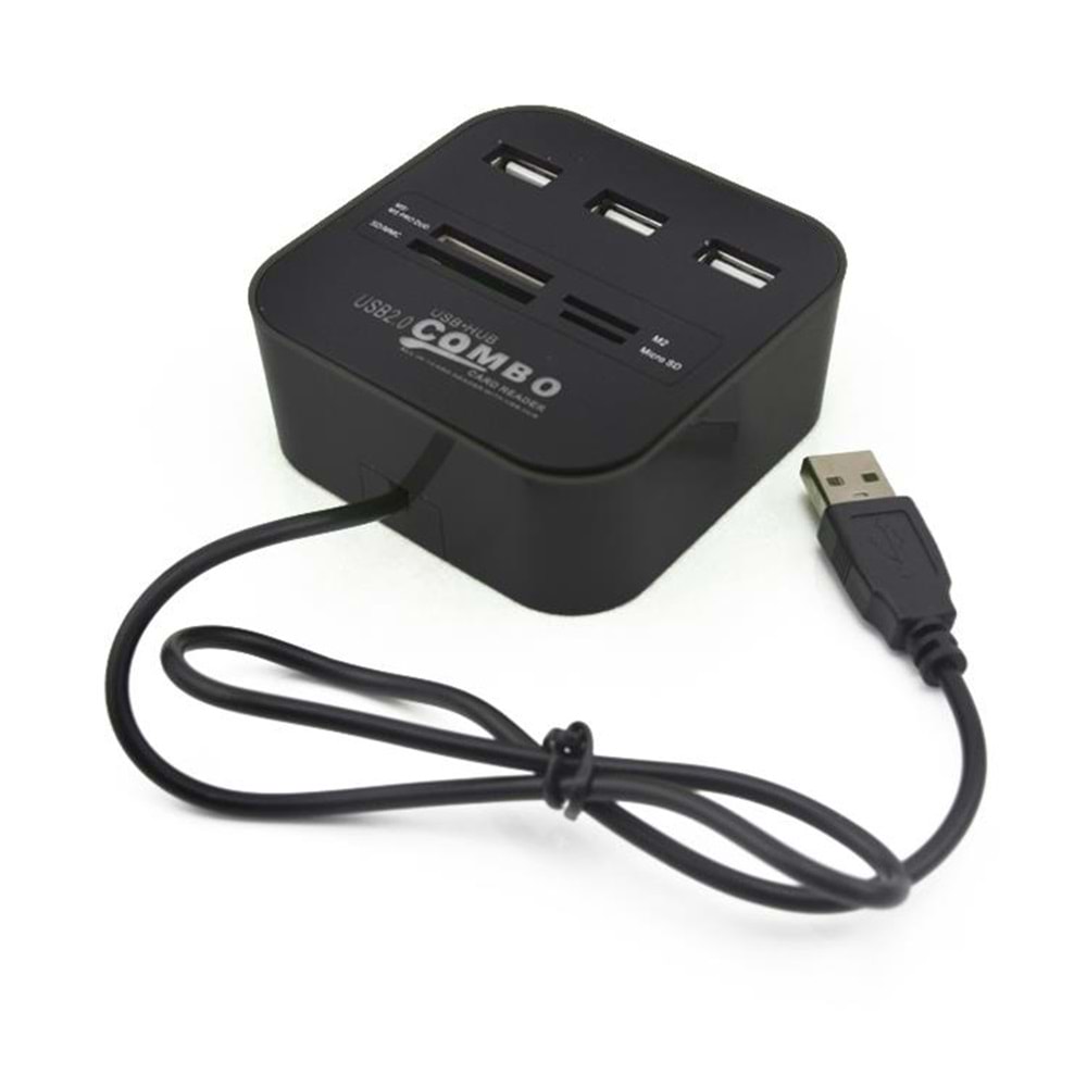 Usb Hub Çoklayıcı Çoklu Kart Okuyucu 5043