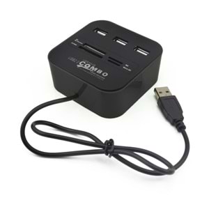 Usb Hub Çoklayıcı Çoklu Kart Okuyucu 5043