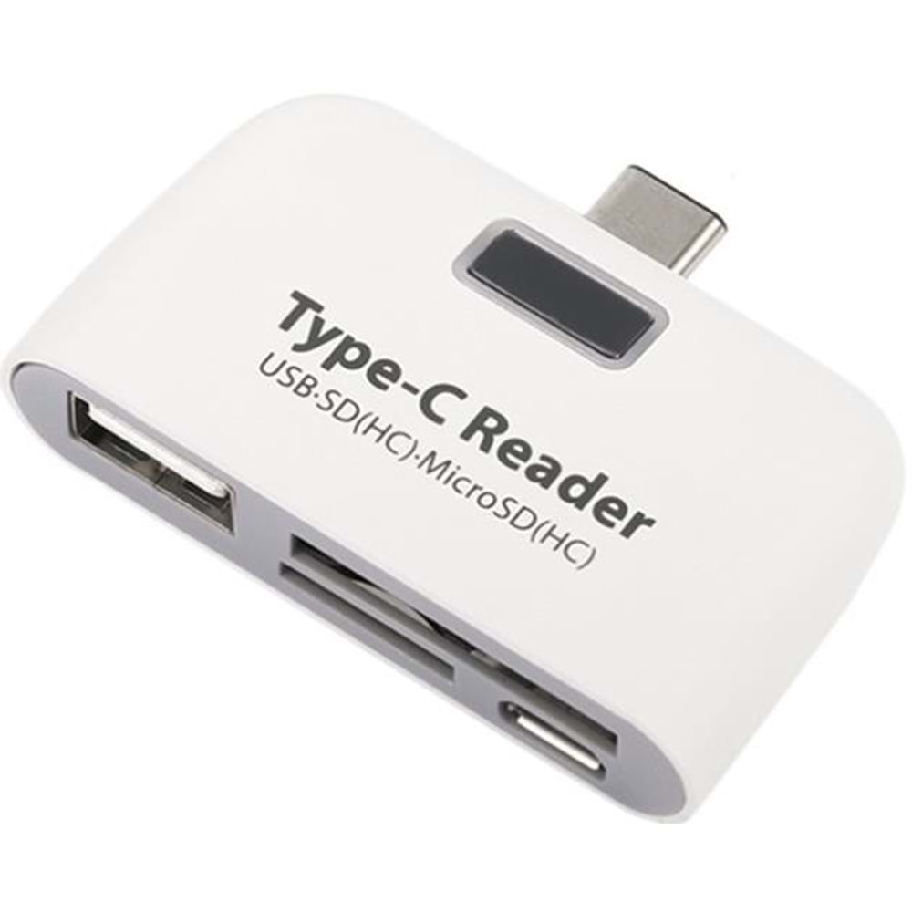 Type C Usb 3.1 Kart Okuyucu Micro Usb Sd Card Reader Çevirici 4941