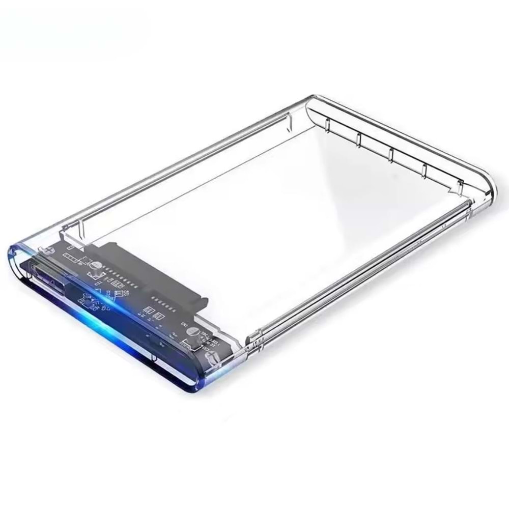 2.5” HDD/SSD USB 3.0 to SATA Dönüştürücü Harici Şeffaf Taşınabilir Kutusu 4266K