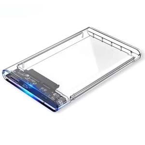 2.5” HDD/SSD USB 3.0 to SATA Dönüştürücü Harici Şeffaf Taşınabilir Kutusu 4266K