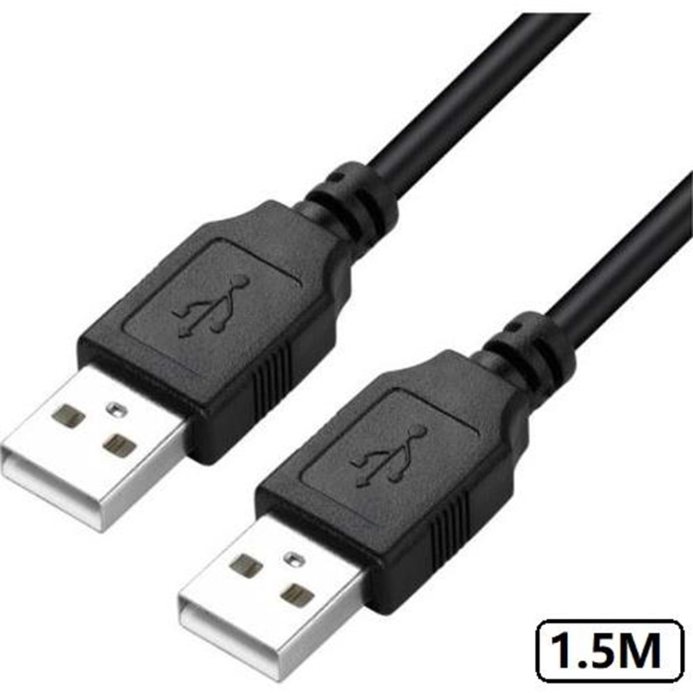 Usb Uzatma Kablosu 1.5 Metre Uzatıcı İki Ucu Erkek Erkek 5249