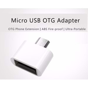Micro Usb To Usb Android Otg Çevirici Dönüştürücü Adaptör 5039