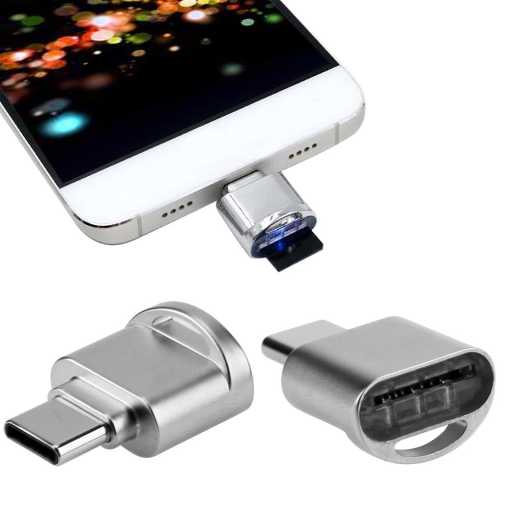 Usb Type C 3.1 To Micro Sd Otg Hafıza Kartı Çevirici Dönüştürücü Adaptör 4477