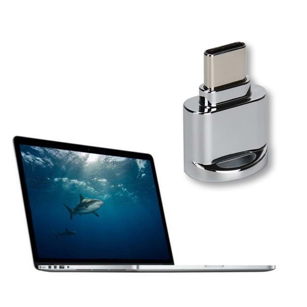 Usb Type C 3.1 To Micro Sd Otg Hafıza Kartı Çevirici Dönüştürücü Adaptör 4477