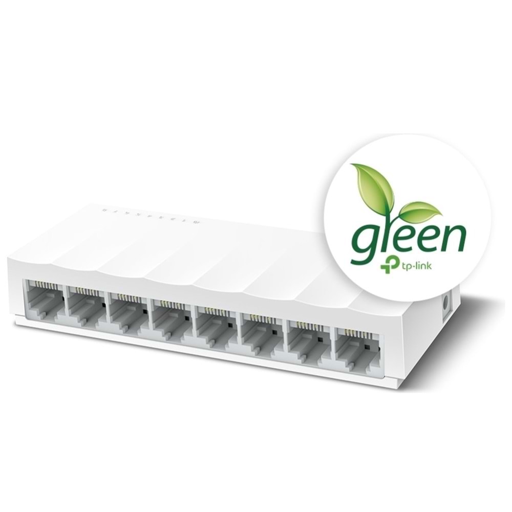 TP-LINK LS1008. 8-Port 10/100Mbps Masaüstü Switch