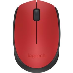 Logitech M171 USB Alıcılı Kablosuz Kompakt Mouse - Kırmızı