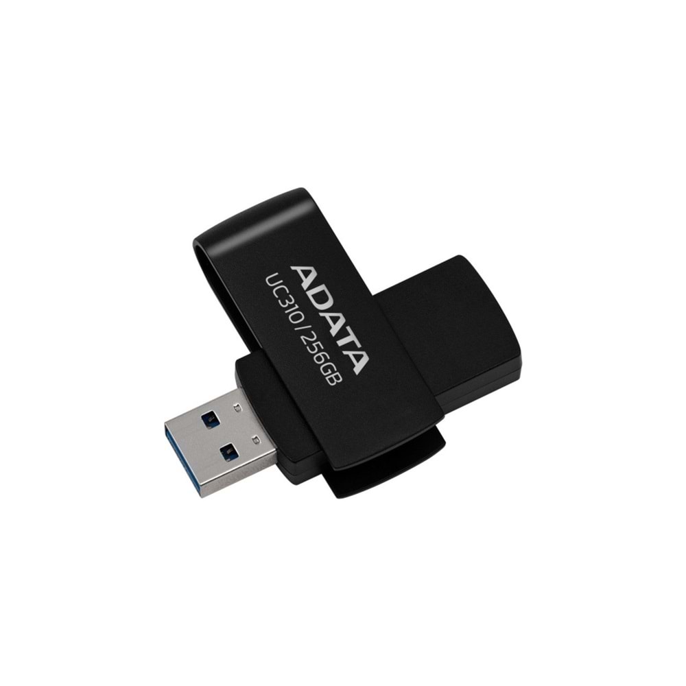 Adata UC310-256GB 256GB Usb3.2 Gen1 Black Flash Bellek