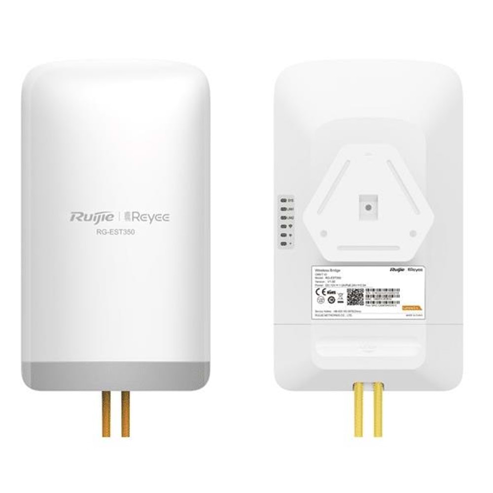 Ruijıe-Reyee RG-EST350 V2 2 Port 10/100/1000MBPS Ac 867MBPS 15DBI Dış Ortam Access Point