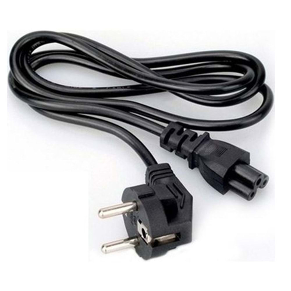 GABBLE GAB-NYK115 Yonca Power Kablosu C5 Siyah 1.5 Metre