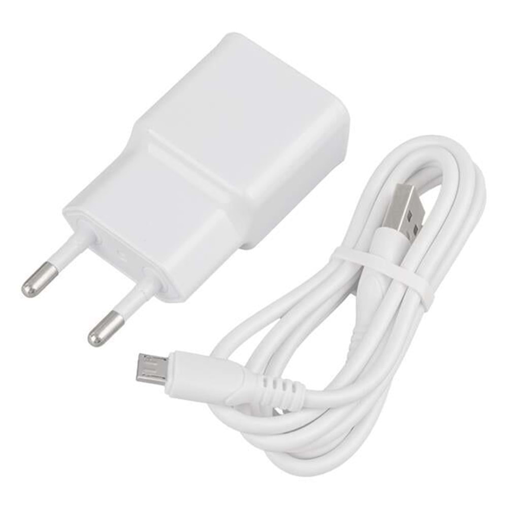Weko WK-21434 2.1 Amper Telefon Şarj Adaptörü + Micro USB Kablo