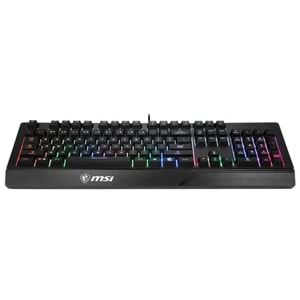 MSI Vigor GK20 TR Q RGB Membrane Kablolu Gaming (Oyuncu) Klavye