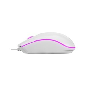 Acer Emachines EAM020 USB Beyaz Rainbow Aydınlatmalı Mouse