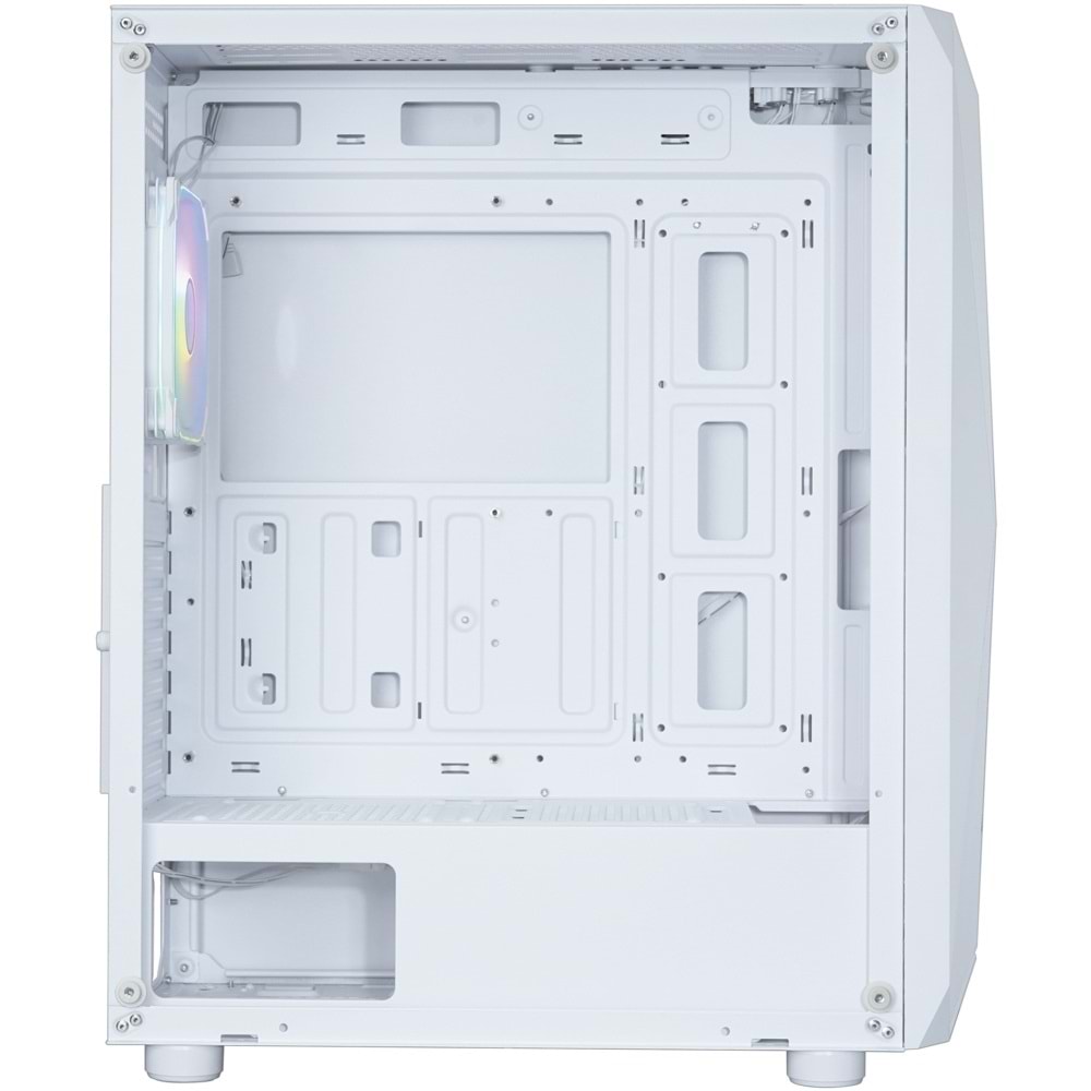 Frisby FX-105 600W 80+ 4xARGB FAN Mid Tower Beyaz Gaming (Oyuncu) Kasa