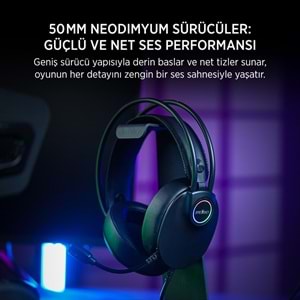 James Donkey 713 Rainbow 7.1 Siyah Gaming Kulaklık