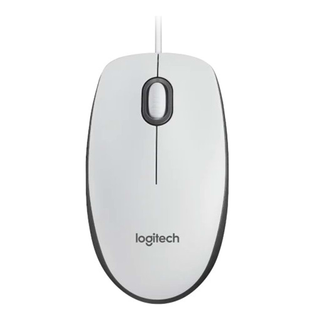 Logitech M100 Beyaz Kablolu Mouse