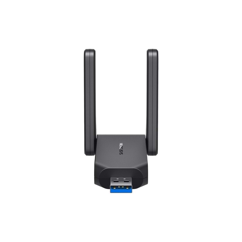 Mercusys MA32H, AC1300 Mbps, Çift Bant, USB 3.0, Yüksek Çekim Güçlü Wi-Fi 5 USB Adaptör