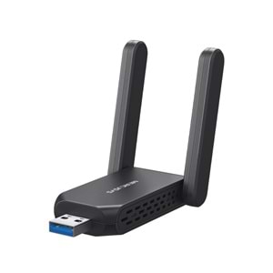 Mercusys MA72XH | USB Wi-Fi Adaptör | AX1800 Mbps Hız | Çift Bant | Yüksek Çekim Güçlü Antenler | USB 3.0 | Wpa3 | Mu-Mımo