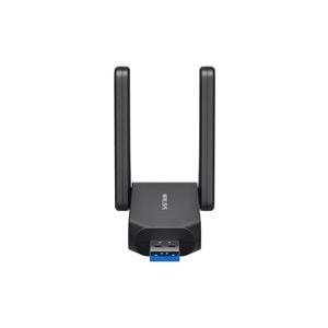 Mercusys MA72XH | USB Wi-Fi Adaptör | AX1800 Mbps Hız | Çift Bant | Yüksek Çekim Güçlü Antenler | USB 3.0 | Wpa3 | Mu-Mımo