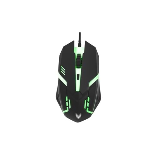 Valor Viper 1500 Dpi Rainbow LED Özel Abs Doku 4d Gaming Mouse