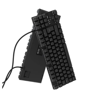 Hawk HK410 Mekanik Mavi Switch 19 Mod RGB Kablolu Siyah TKL Türkçe Gaming Oyuncu Klavye