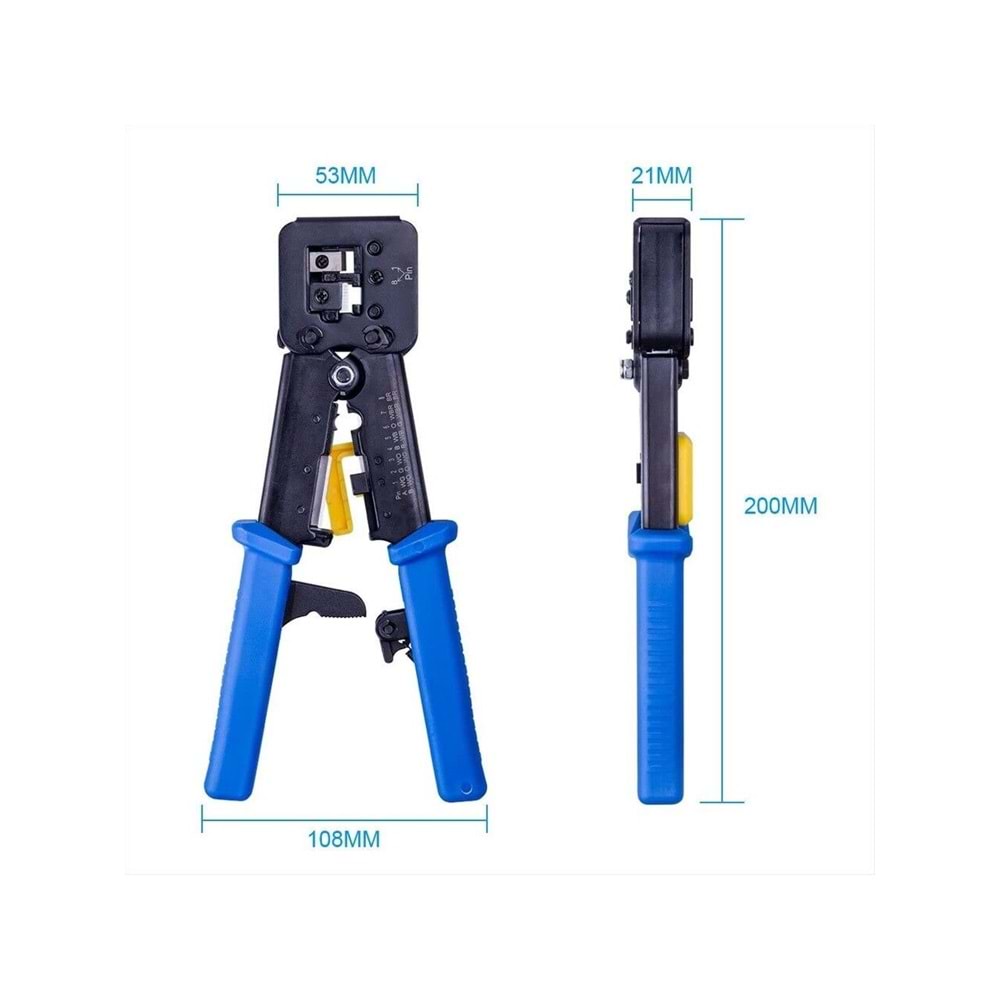 Hİ-LİNK RJ45/RJ11 Yeni Nesil Pense