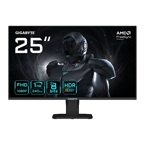 GIGABYTE 24.5¨ GS25F2A 240Hz 1Ms Adaptive-Sync SS IPS Full HD Gaming Monitör