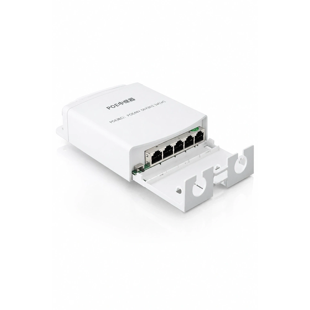 4+1 1 PoE Giriş - 4 PoE Çıkışlı PoE Extender (PoE Çoklayıcı) -Outdoor (104JF)