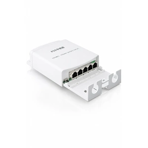 4+1 1 PoE Giriş - 4 PoE Çıkışlı PoE Extender (PoE Çoklayıcı) -Outdoor (104JF)