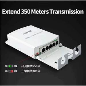 4+1 1 PoE Giriş - 4 PoE Çıkışlı PoE Extender (PoE Çoklayıcı) -Outdoor (104JF)