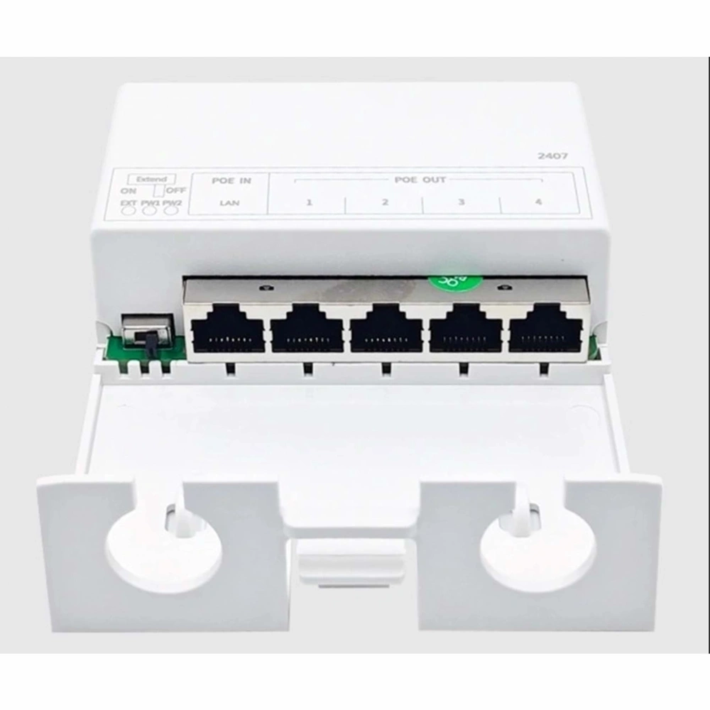 4+1 1 PoE Giriş - 4 PoE Çıkışlı PoE Extender (PoE Çoklayıcı) -Outdoor (104JF)
