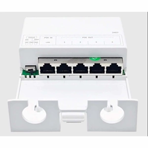 4+1 1 PoE Giriş - 4 PoE Çıkışlı PoE Extender (PoE Çoklayıcı) -Outdoor (104JF)