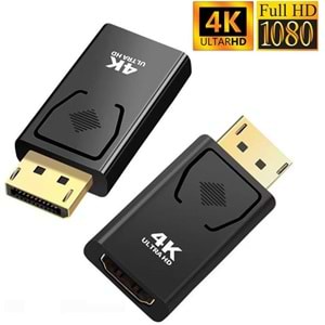 4K Destekli Displayport Hdmi Çevirici Dönüştürücü Adaptör 4946