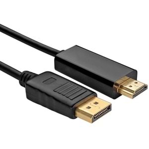 Displayport To Hdmi 3 Metre Çevirici Dönüştürücü Adaptor Kablosu 5107