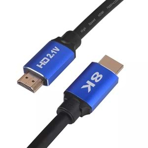 8K Ultra HD 2.1V 48Gbps Altın Kaplama Hdmi Kablo UHD 2 Metre 5095