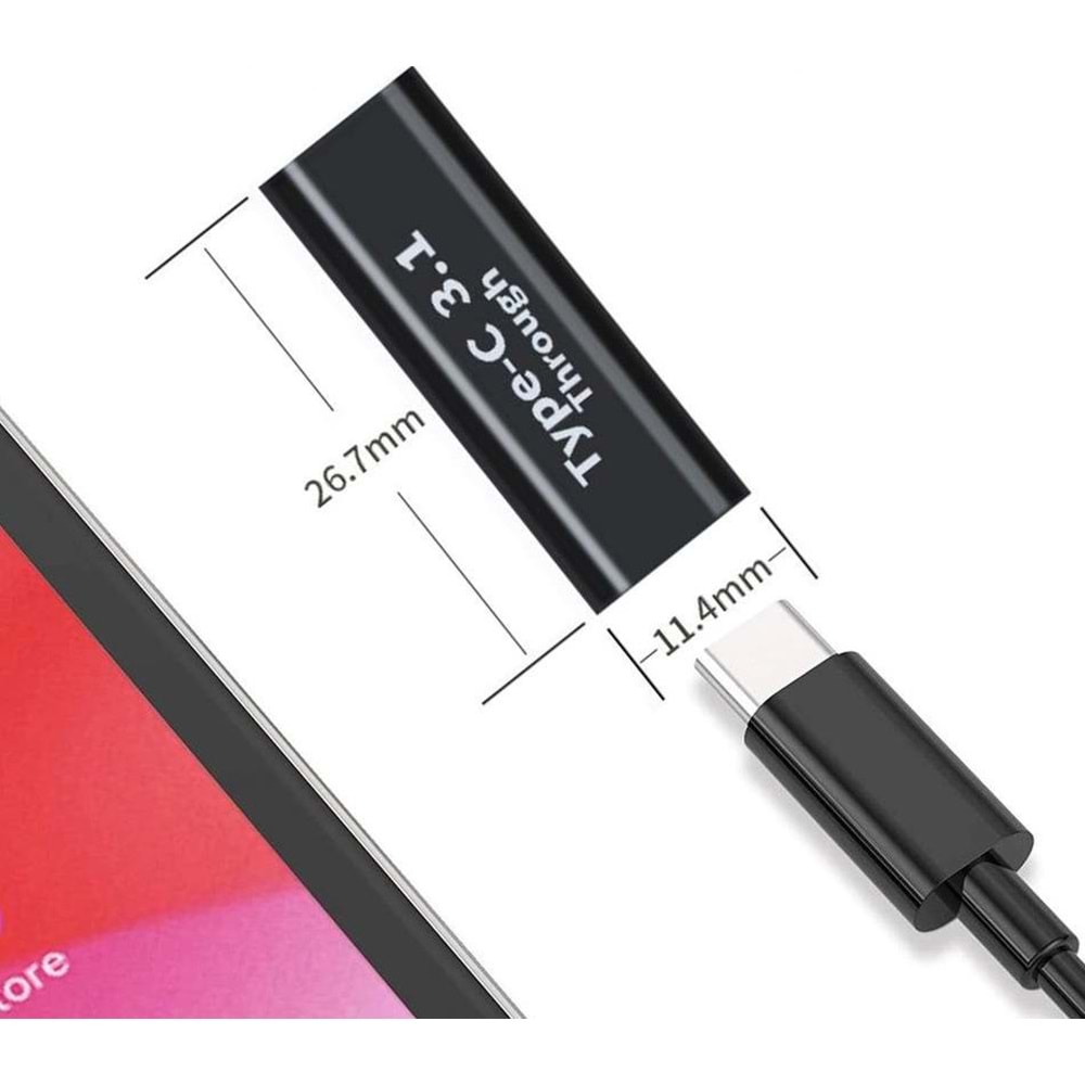 Type C Usb 3.1 Dişi Dişi Çevirici Dönüştürücü Adaptör 5233