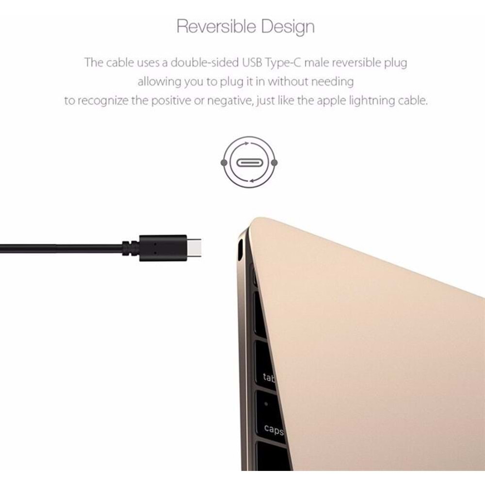 Usb Type C 3.1 To Usb 3.0 2 Metre Çevirici Dönüştürücü Adaptör Kablosu 5109