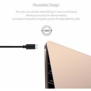 Usb Type C 3.1 To Usb 3.0 2 Metre Çevirici Dönüştürücü Adaptör Kablosu 5109