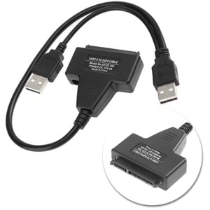 Usb 3.0 2.5 3.5 İnç Sata Hdd SSD Hard Disk Çevirici Dönüştürücü Kablosu 5142