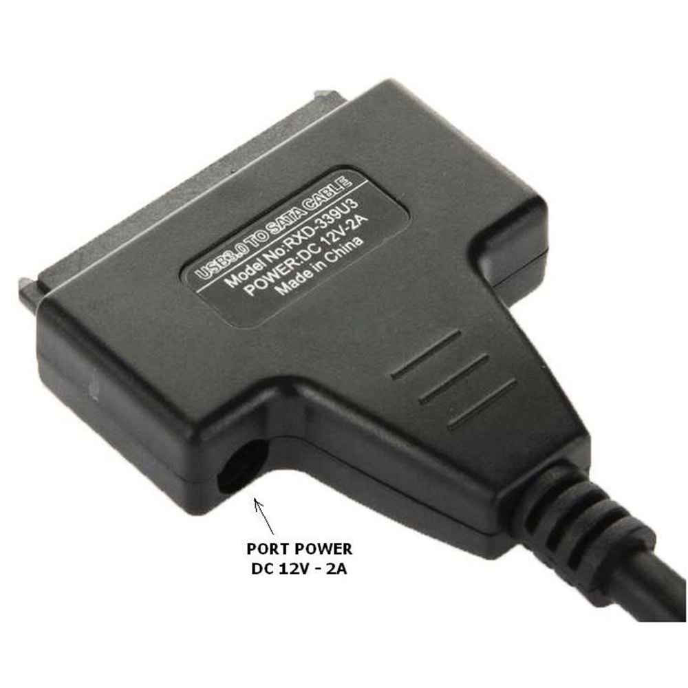 Usb 3.0 2.5 3.5 İnç Sata Hdd SSD Hard Disk Çevirici Dönüştürücü Kablosu 5142